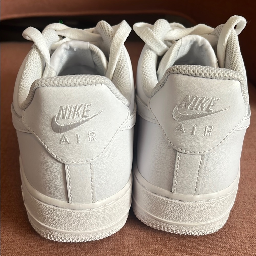 Women’s Nike Air Force 1 White Sneakers - Picture 4 of 5